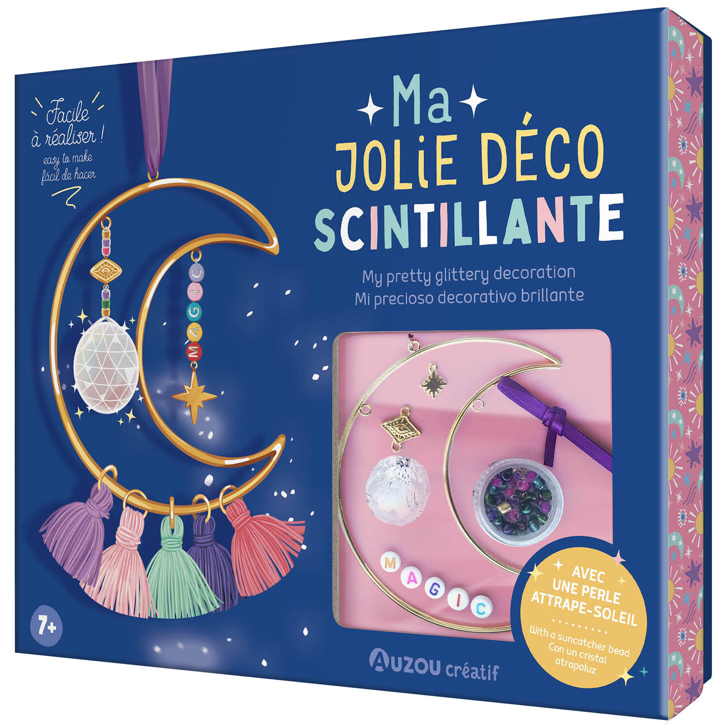 100 % CREA - MA JOLIE DECO SCINTILLANTE - Julie CARDOUAT - AUZOU