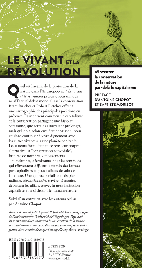 Le vivant et la révolution - Bram Büscher - ACTES SUD