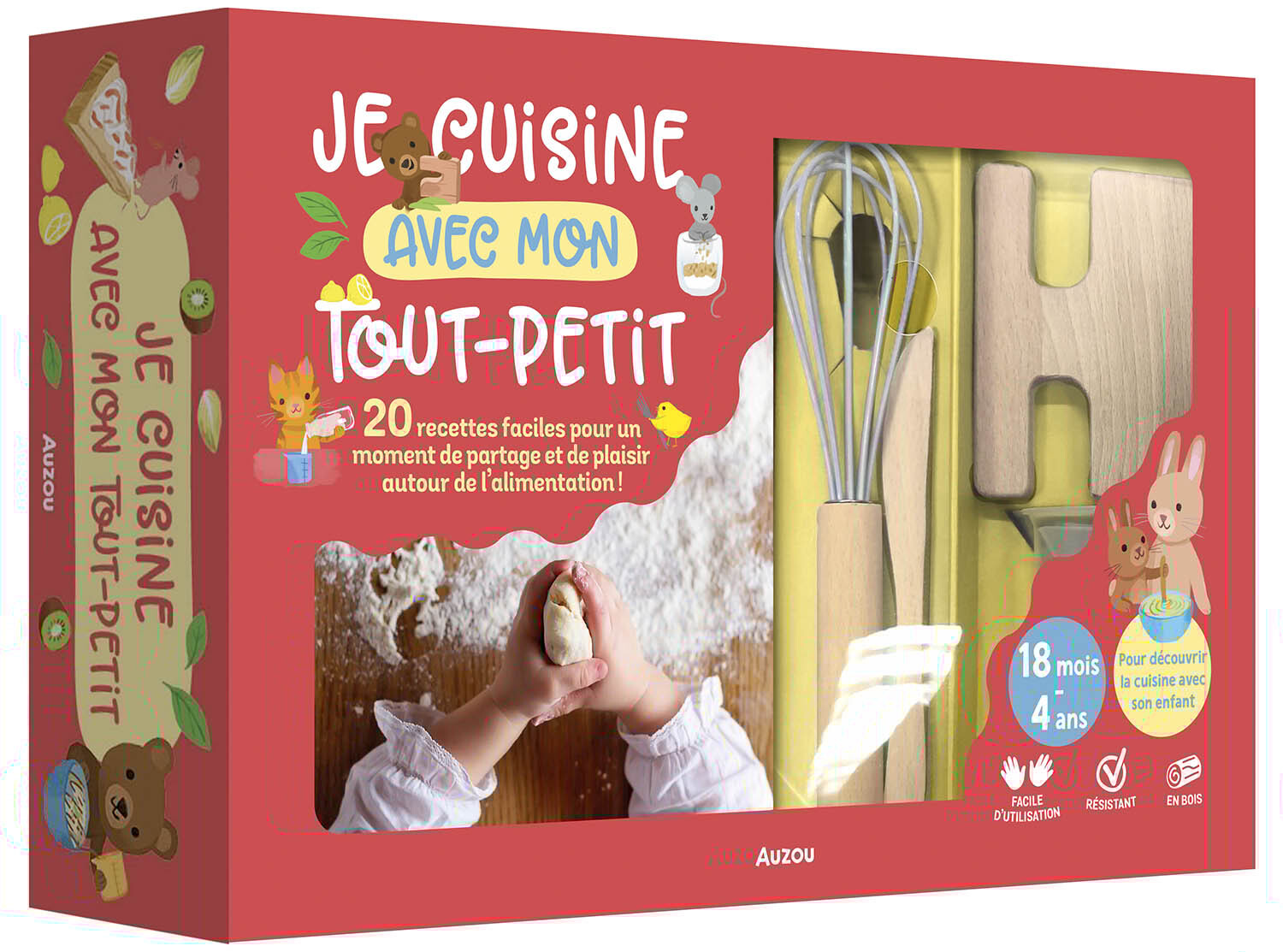 JE CUISINE AVEC MON TOUT-PETIT - Olivia BEZIAT - AUZOU