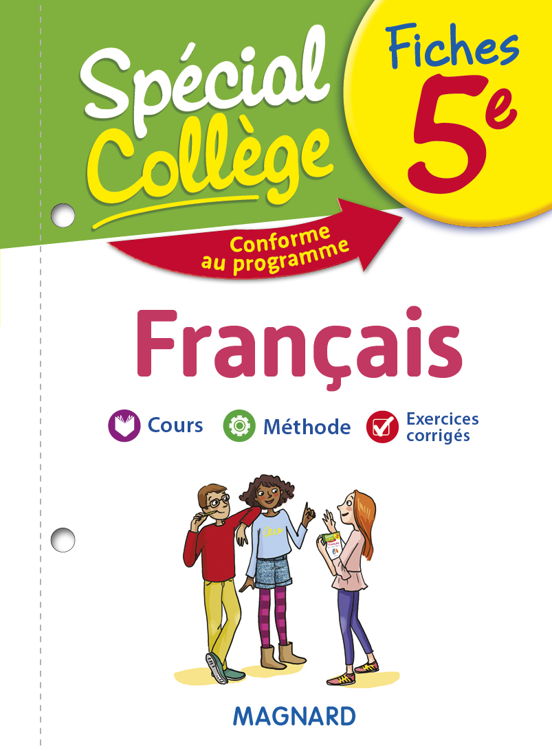 SPECIAL COLLEGE FICHES FRANCAIS 5EME - Sylvie Coly - MAGNARD