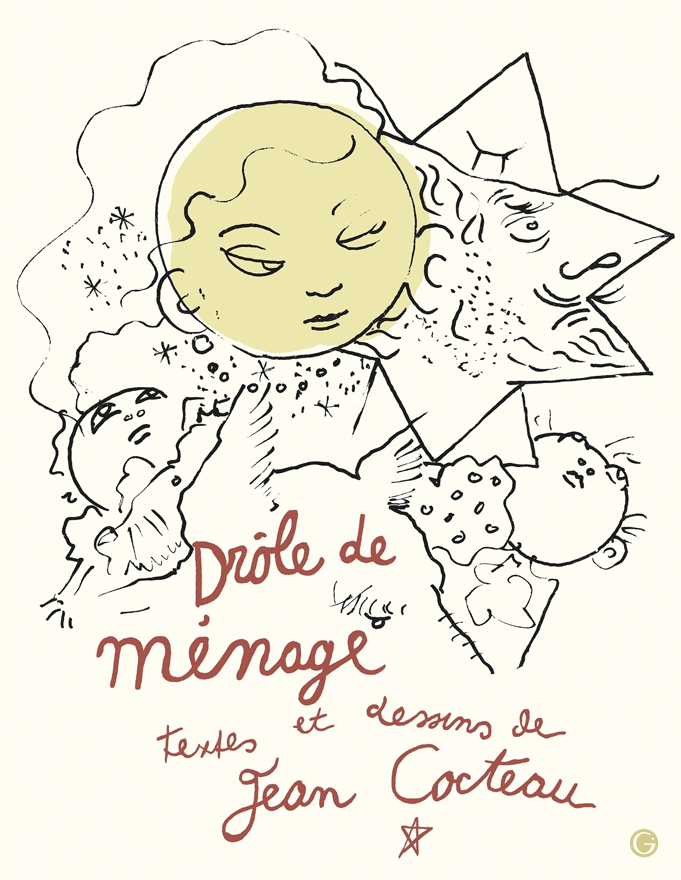 DROLE DE MENAGE - Jean COCTEAU - GRASSET JEUNESS