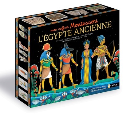 COFFRET MONTESSORI: L-EGYPTE ANCIENNE - Marie-Hélène Place - NATHAN