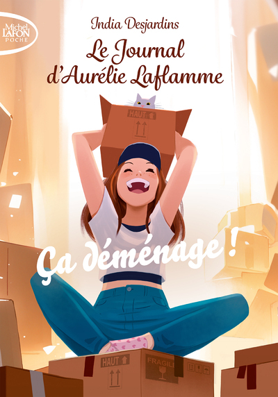 LE JOURNAL D-AURELIE LAFLAMME - NOUVELLE EDITION - TOME 6 - India Desjardins - MICHEL LAFON PO