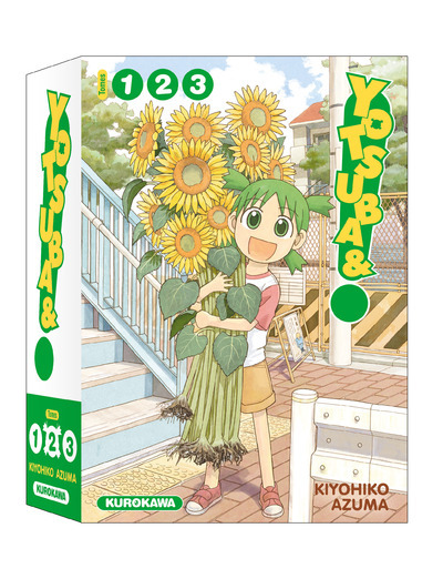 YOTSUBA COFFRET T01 A T03 - XXX XXX - KUROKAWA