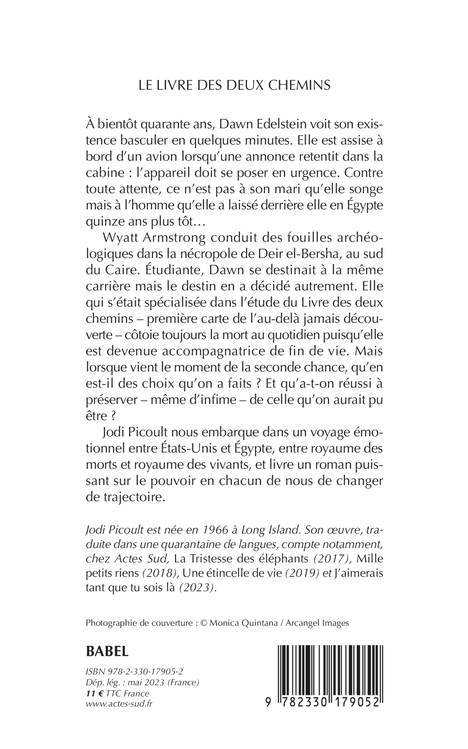 LE LIVRE DES DEUX CHEMINS - Jodi Picoult - ACTES SUD