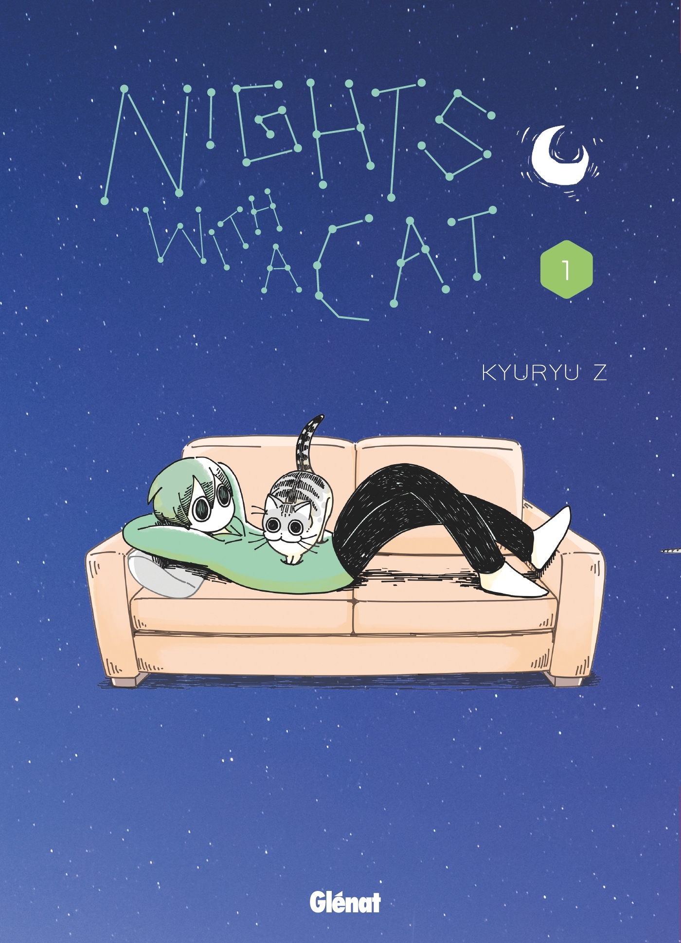 NIGHTS WITH A CAT - T01 -  Kyuryu Z - GLENAT