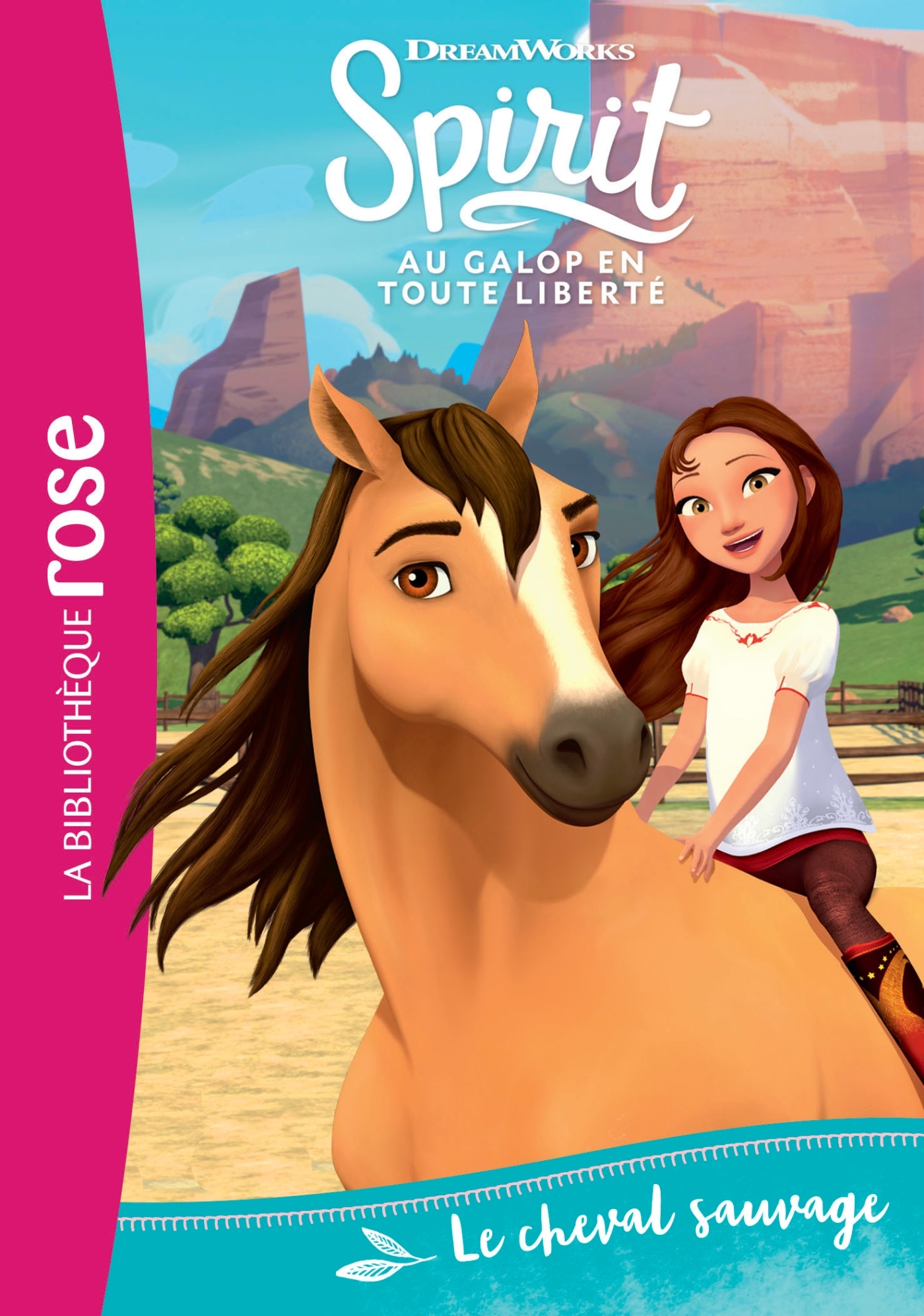 SPIRIT T1 CHEVAL SAUVAGE -   - HACHETTE JEUN.