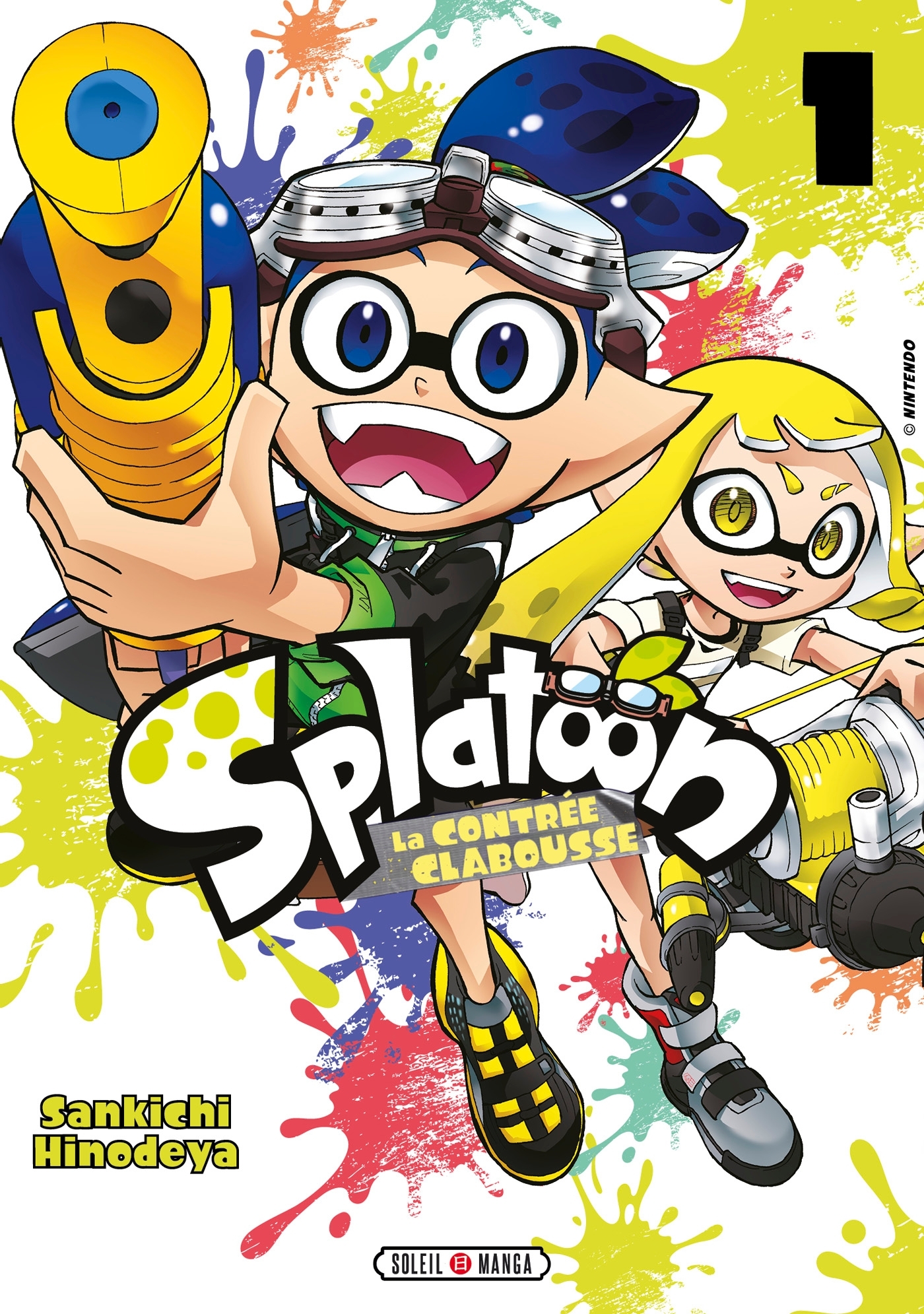 Splatoon - La Contrée Clabousse T01 - Sankichi Hinodeya - SOLEIL