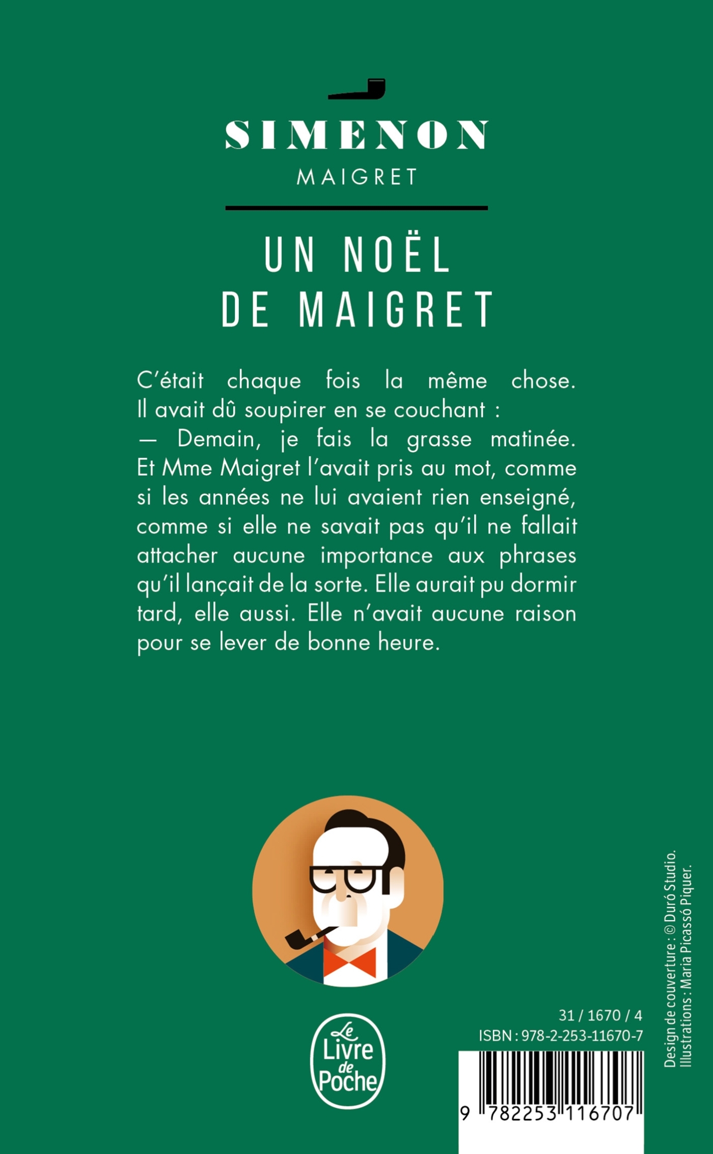 Un Noël de Maigret - Georges Simenon - LGF