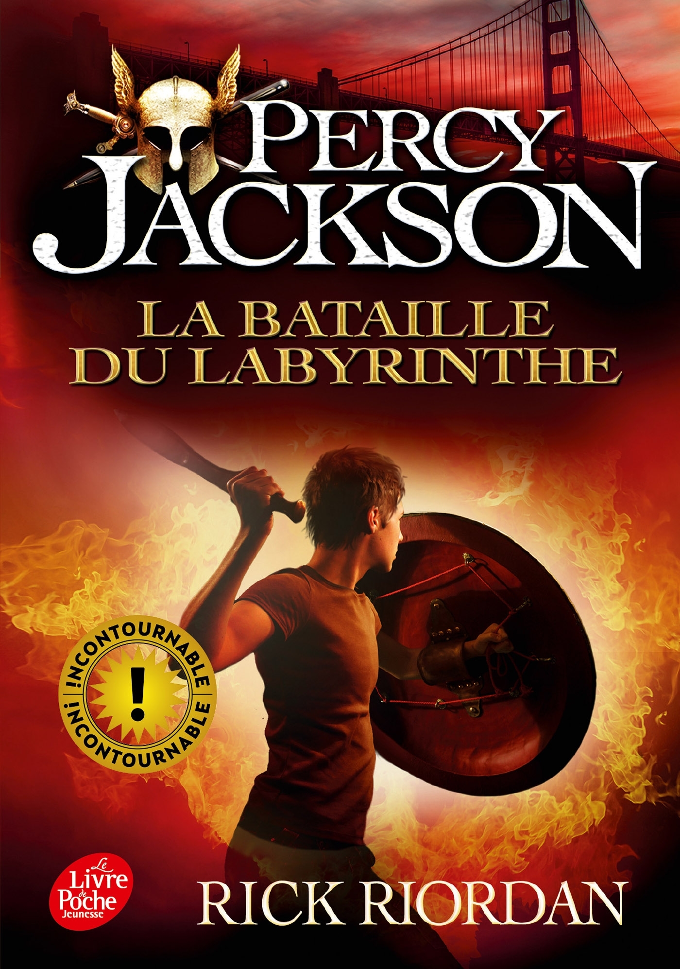 Percy Jackson - Tome 4 - Rick Riordan - POCHE JEUNESSE