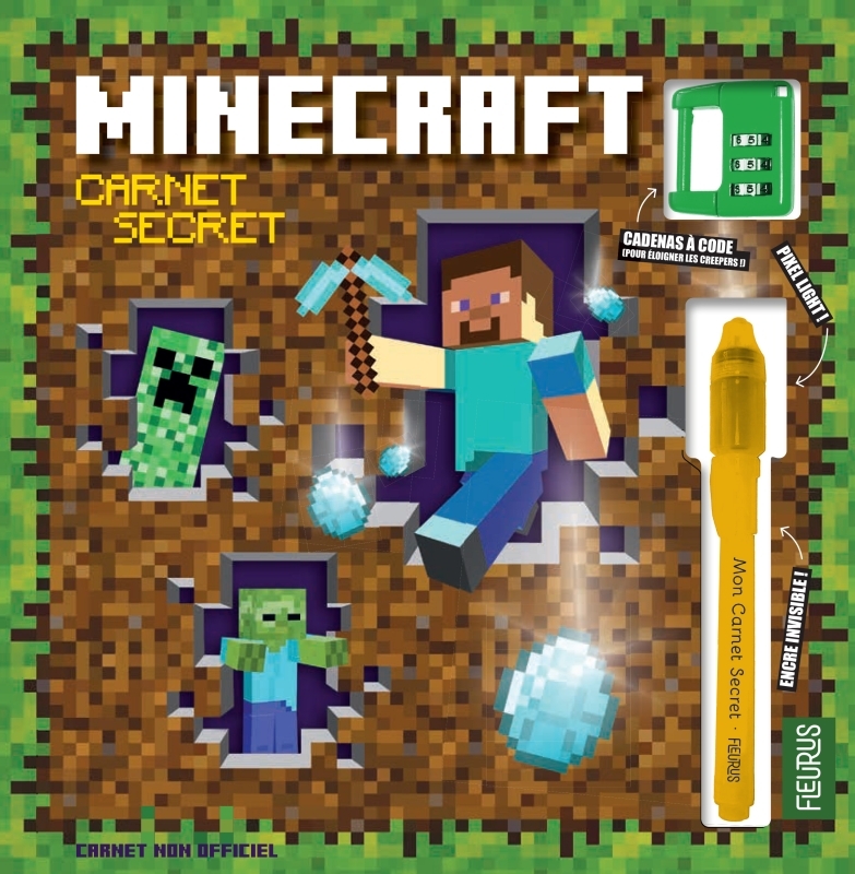 Mon carnet secret   Minecraft - XXX - FLEURUS