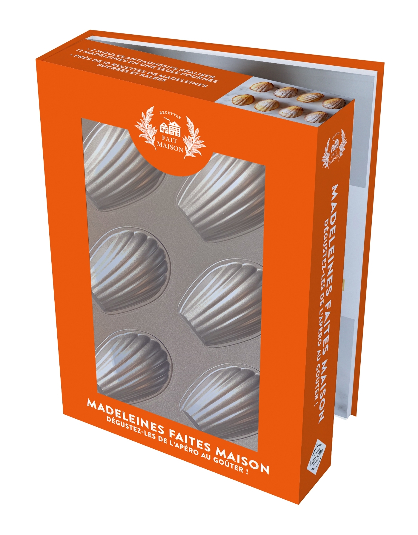 COFFRET MADELEINES SAINT MICHEL - DEGUSTEZ-LES DE L-APERO AU GOUTER ! -   - HACHETTE PRAT