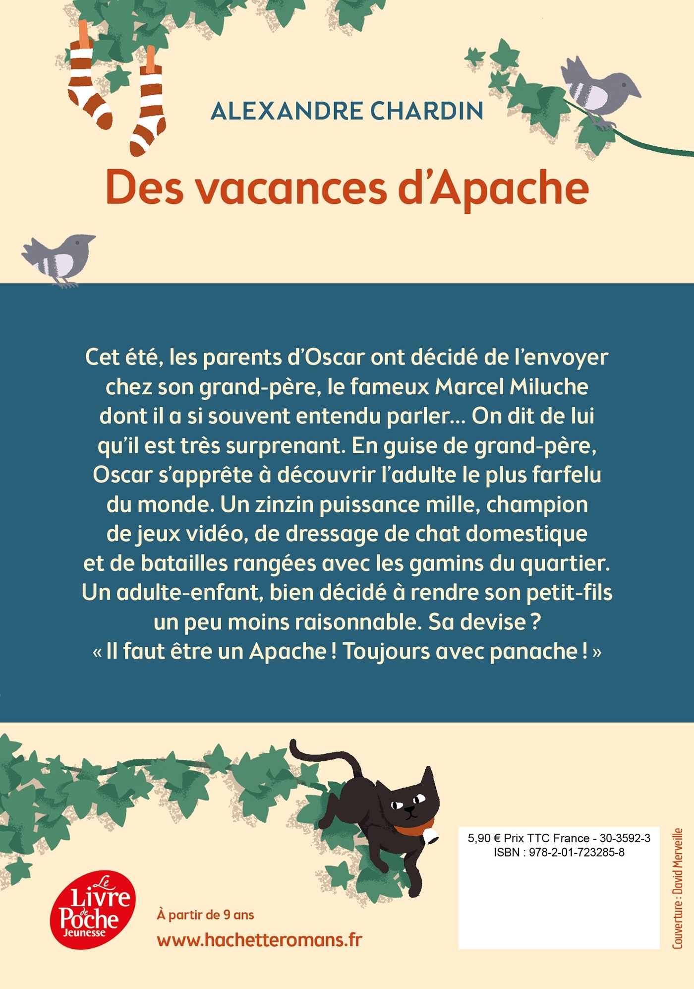 DES VACANCES D-APACHE - Alexandre Chardin - POCHE JEUNESSE