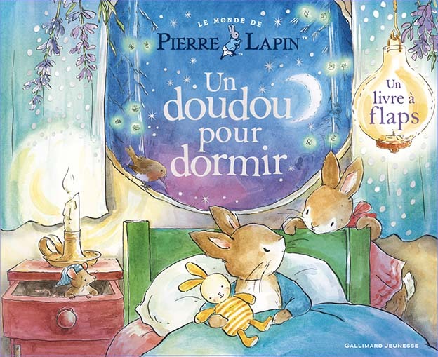 UN DOUDOU POUR DORMIR - UN LIVRE A FLAPS -  BEATRIX POTTER - GALLIMARD JEUNE