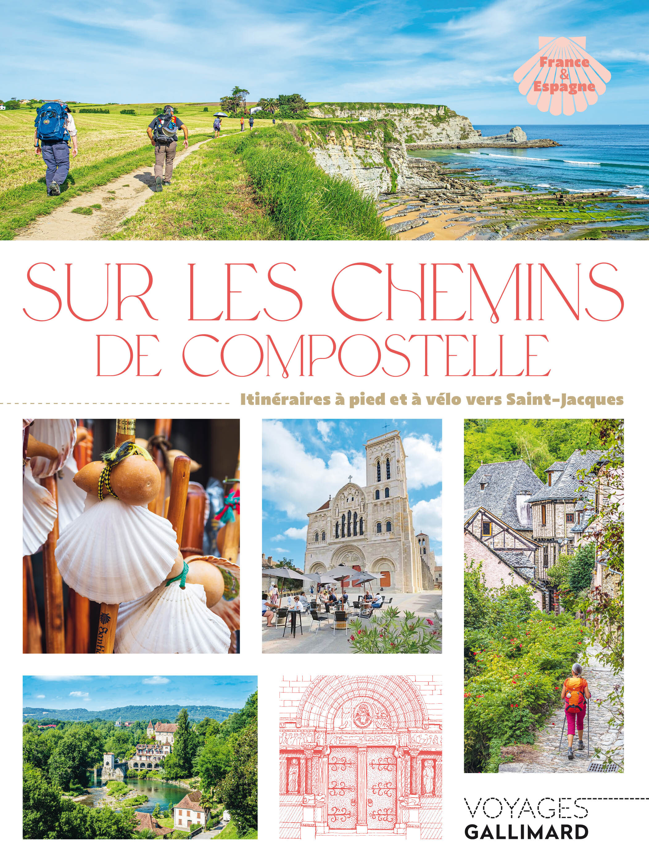 Sur les chemins de Compostelle - Mathilde Giard - GALLIM LOISIRS