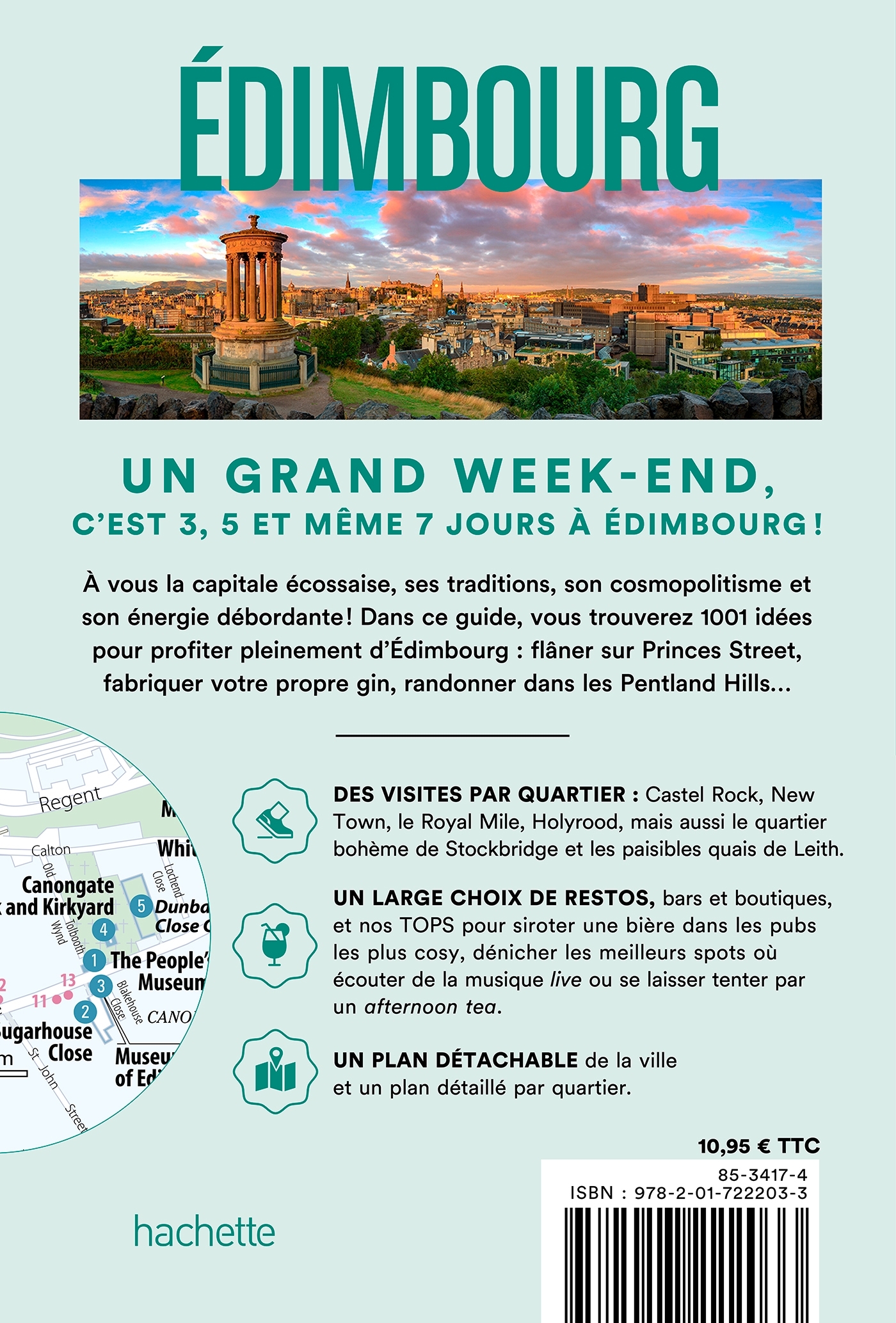 EDIMBOURG GUIDE UN GRAND WEEK-END -   - HACHETTE TOURI