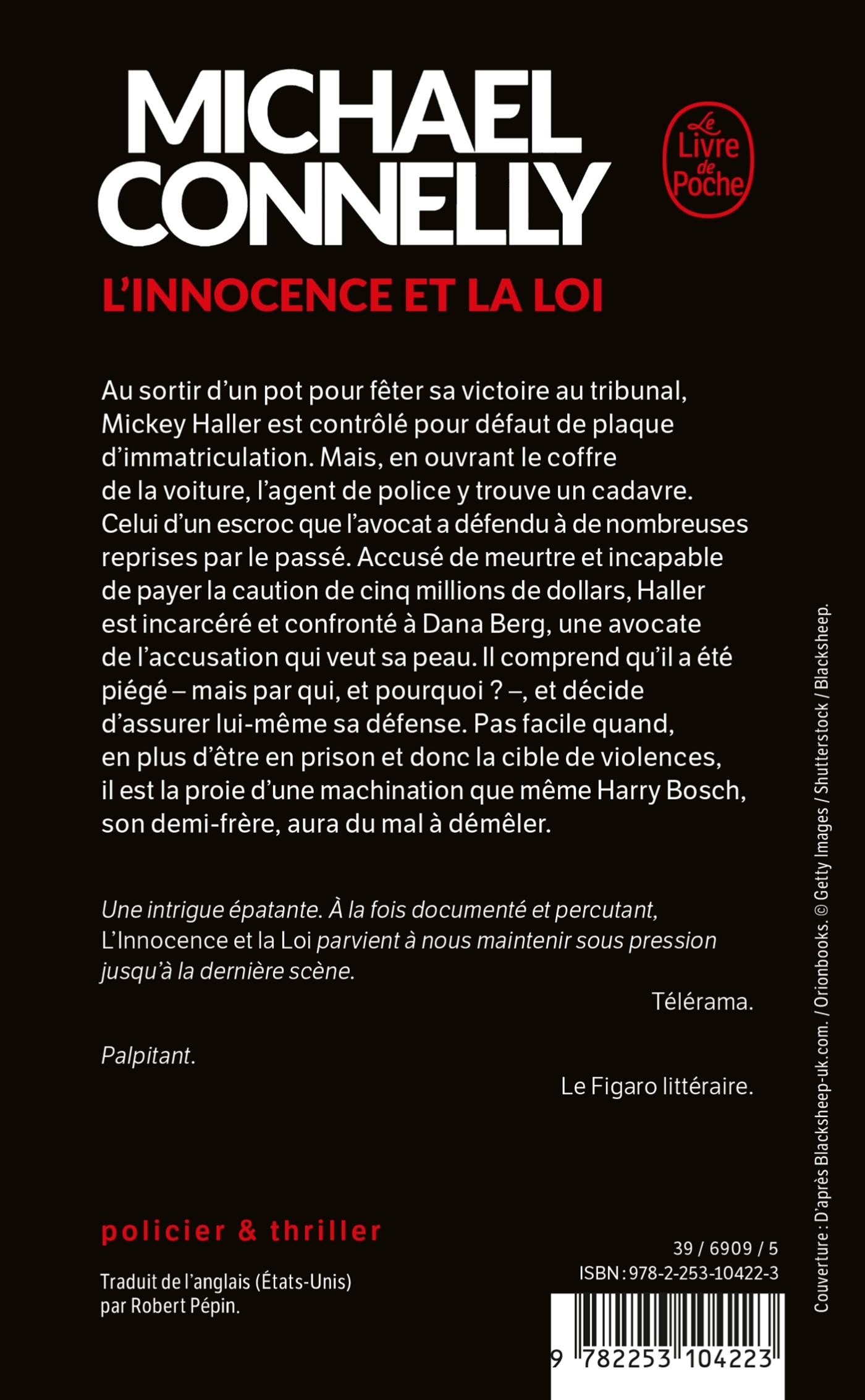 L'Innocence et la loi - Michael Connelly - LGF