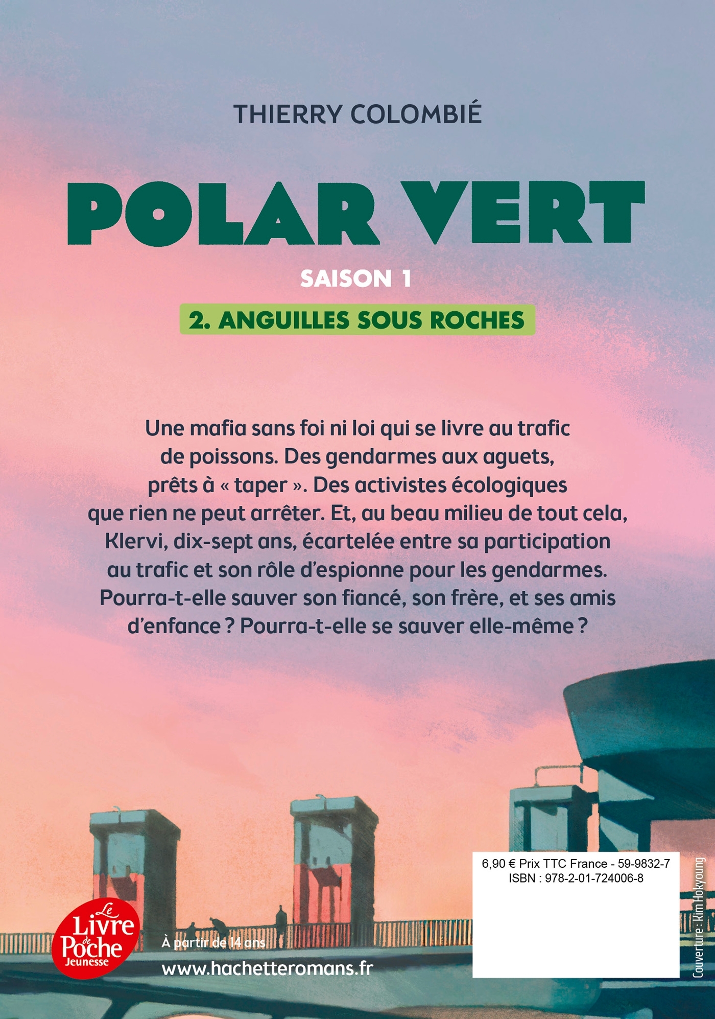 POLAR VERT - T0 2 - ANGUILLES SOUS ROCHES - Thierry Colombié - POCHE JEUNESSE