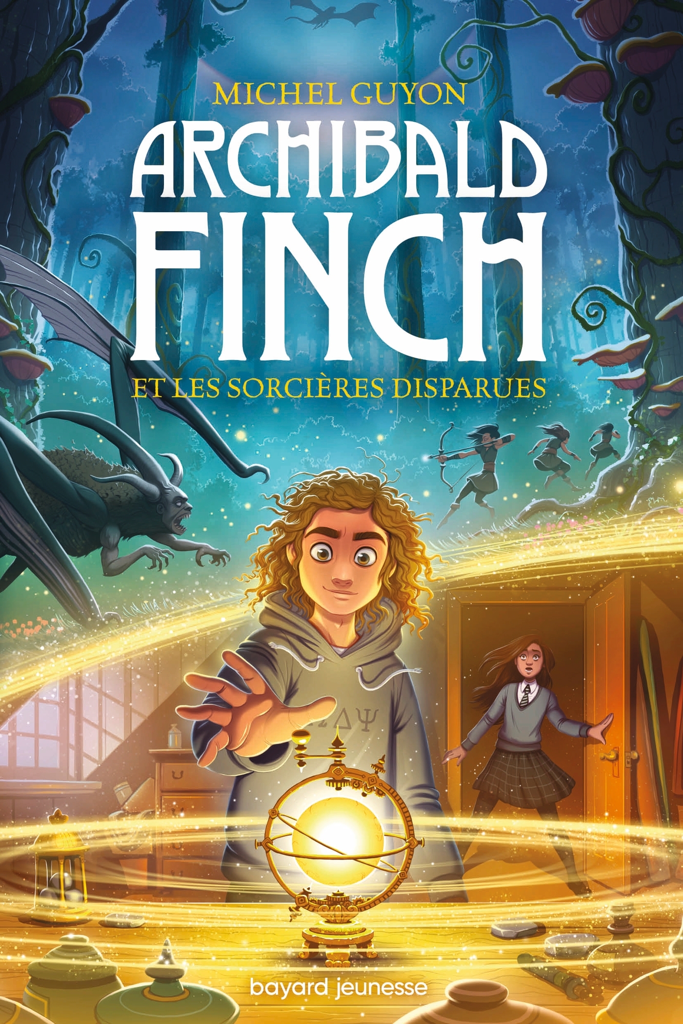 ARCHIBALD FINCH, TOME 01 - ARCHIBALD FINCH ET LES SORCIERES DISPARUES - Michel GUYON - BAYARD JEUNESSE