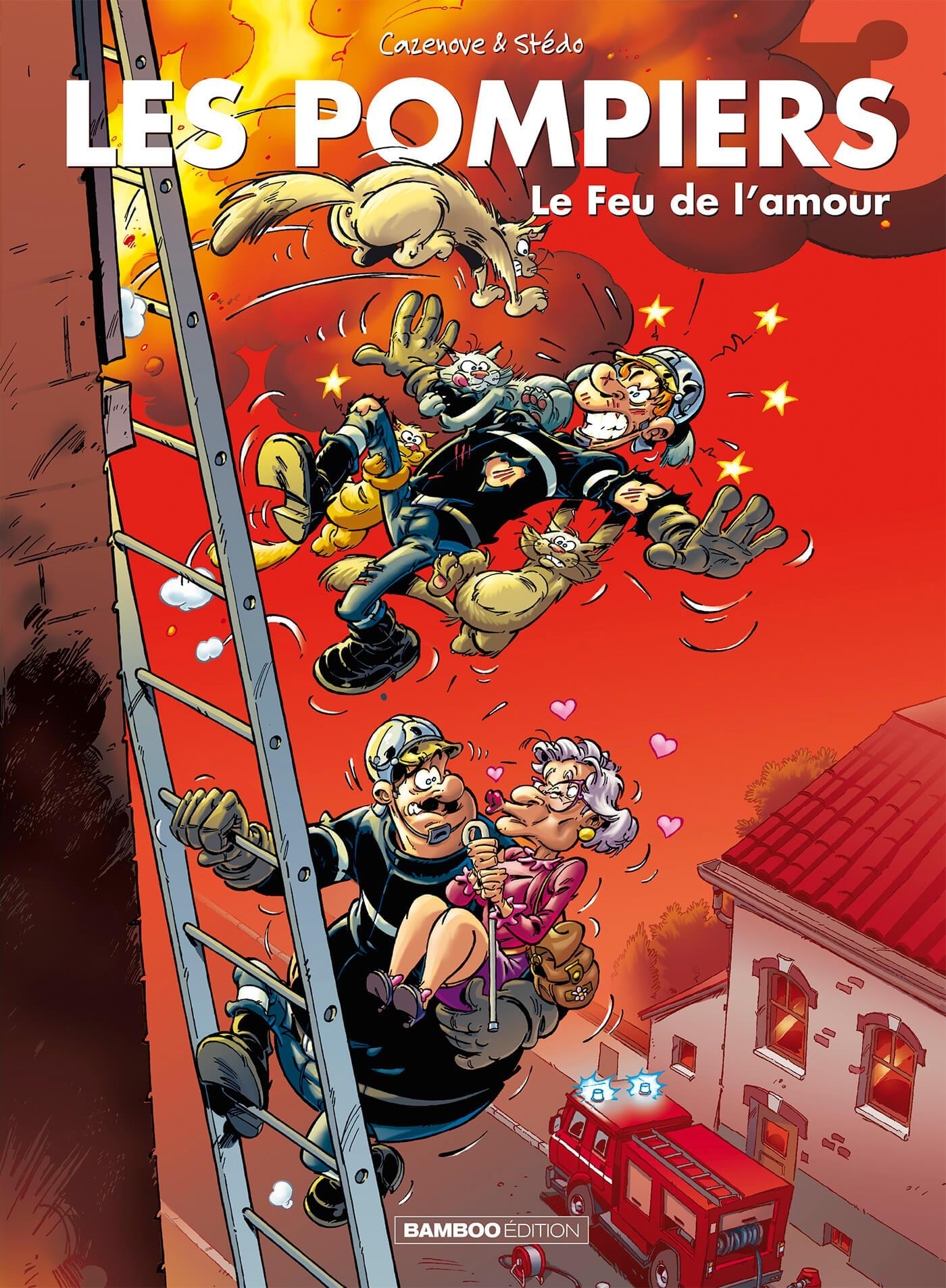 POMPIERS T3 LE FEU DE L-AMOUR -  Stédo - BAMBOO