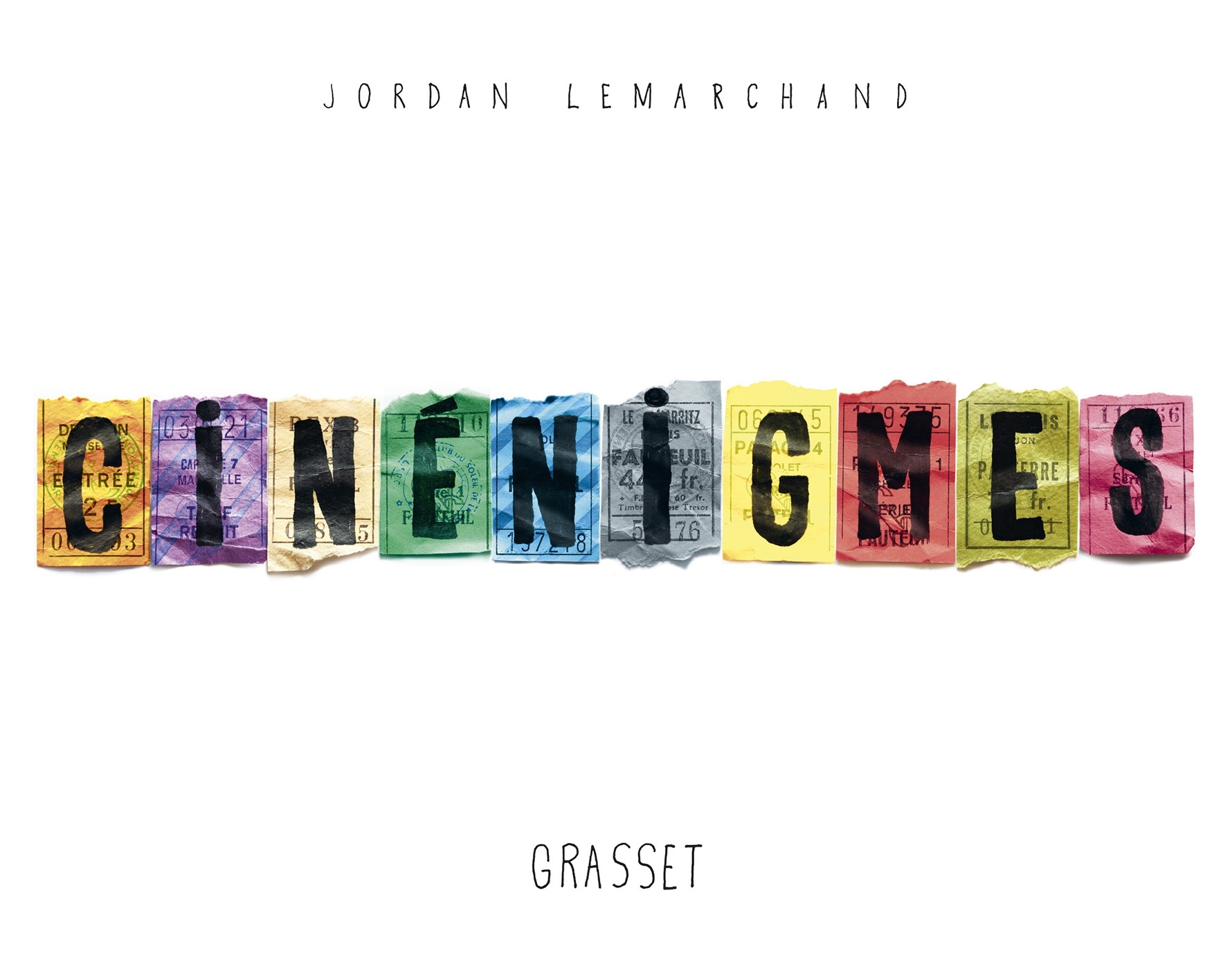 CINENIGMES - Jordan Lemarchand - GRASSET