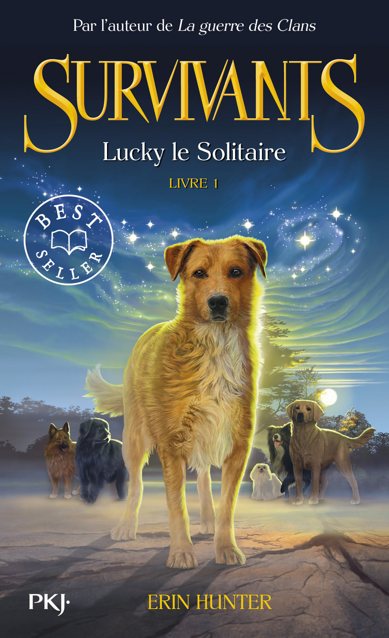 SURVIVANTS T1 LUCKY LE SOLITAIRE - Erin Hunter - POCKET JEUNESSE