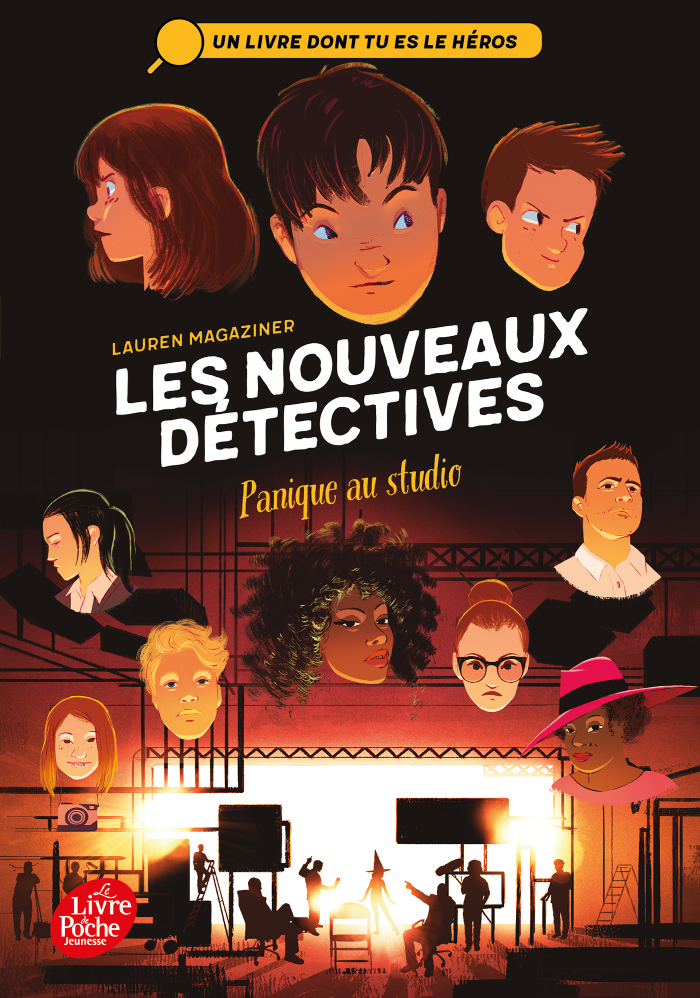 LES NOUVEAUX DETECTIVES - T 2 - PANIQUE AU STUDIO - Éric Moreau - POCHE JEUNESSE