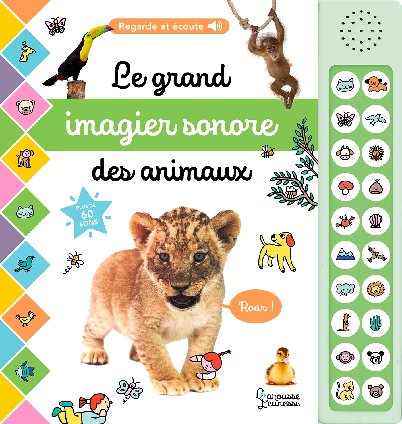 LE GRAND IMAGIER SONORE DES ANIMAUX -  Cogumelo Club - LAROUSSE