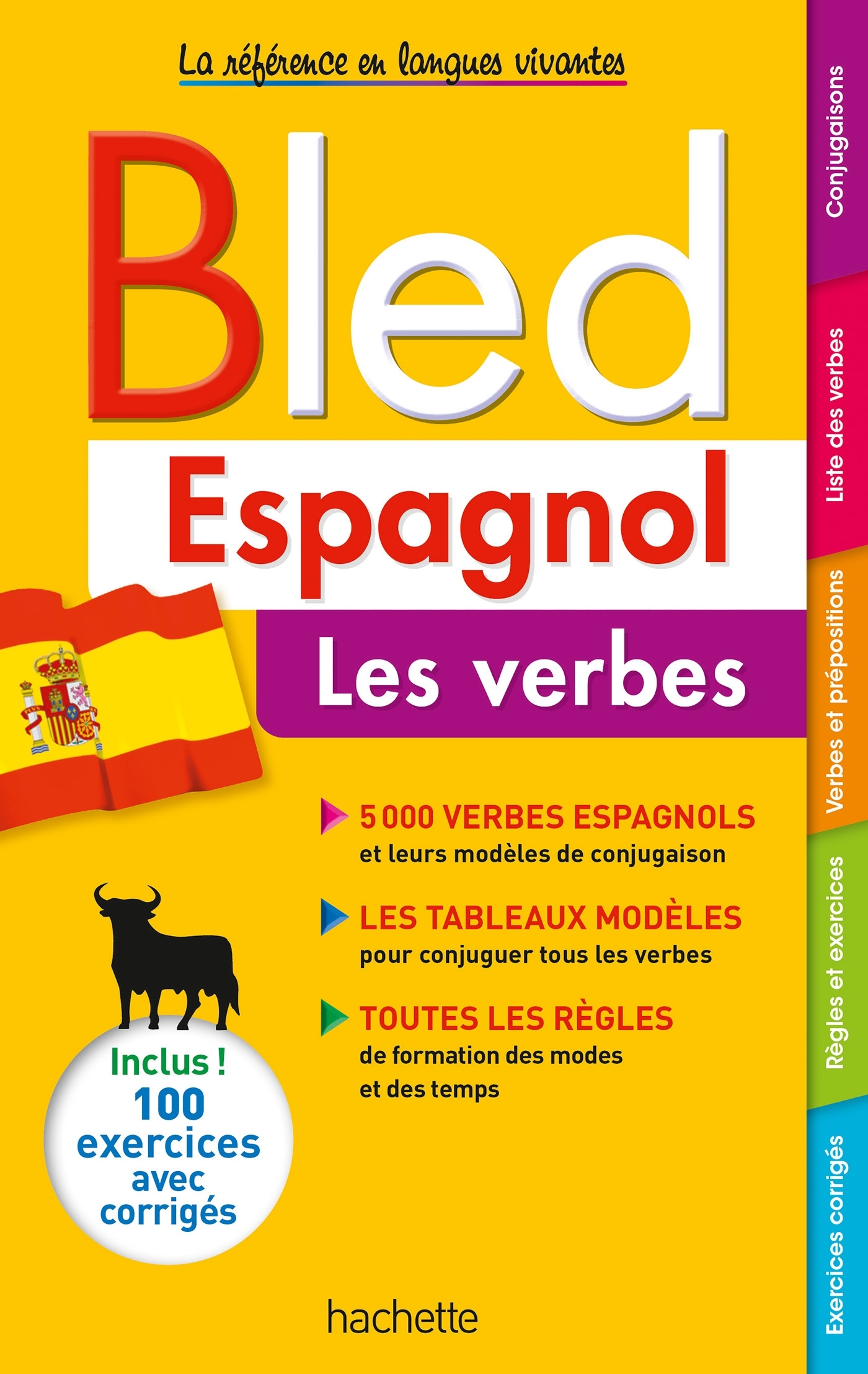 BLED ESPAGNOL LES VERBES - Alfredo Gonzalez Hermoso - HACHETTE EDUC