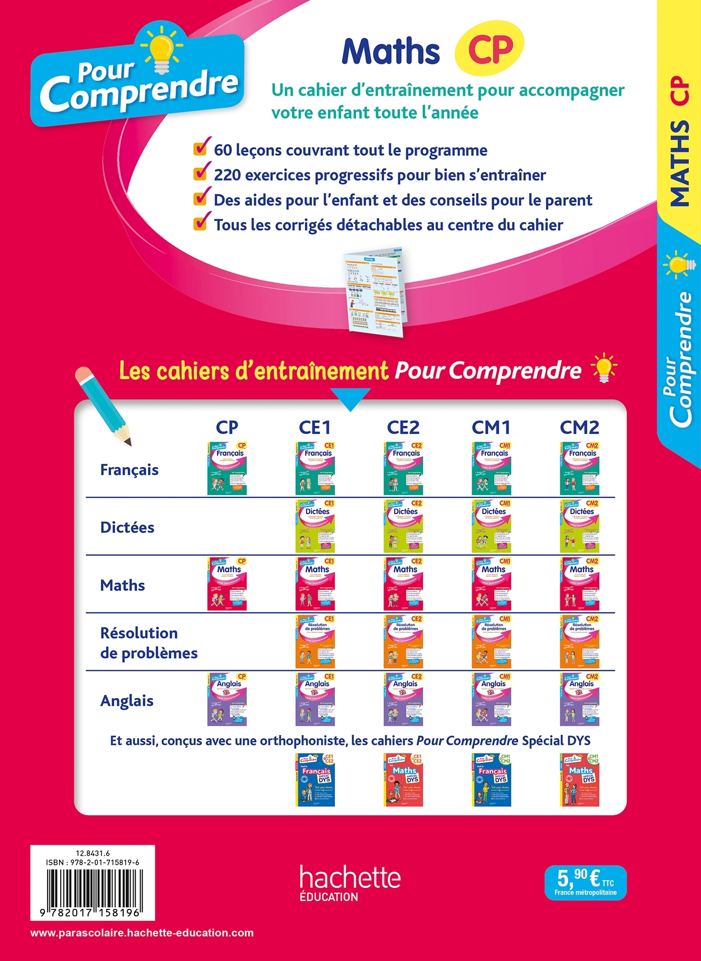 POUR COMPRENDRE MATHS CP - Jean-Paul Blanc - HACHETTE EDUC