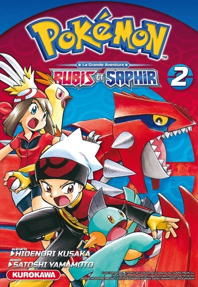 Pokémon Rubis et Saphir - tome 2 - Hidenori Kusaka - KUROKAWA