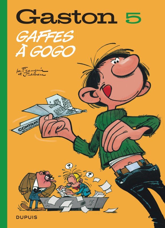 Gaston (édition 2018) - Tome 5 - Gaffes à gogo -  Franquin - DUPUIS