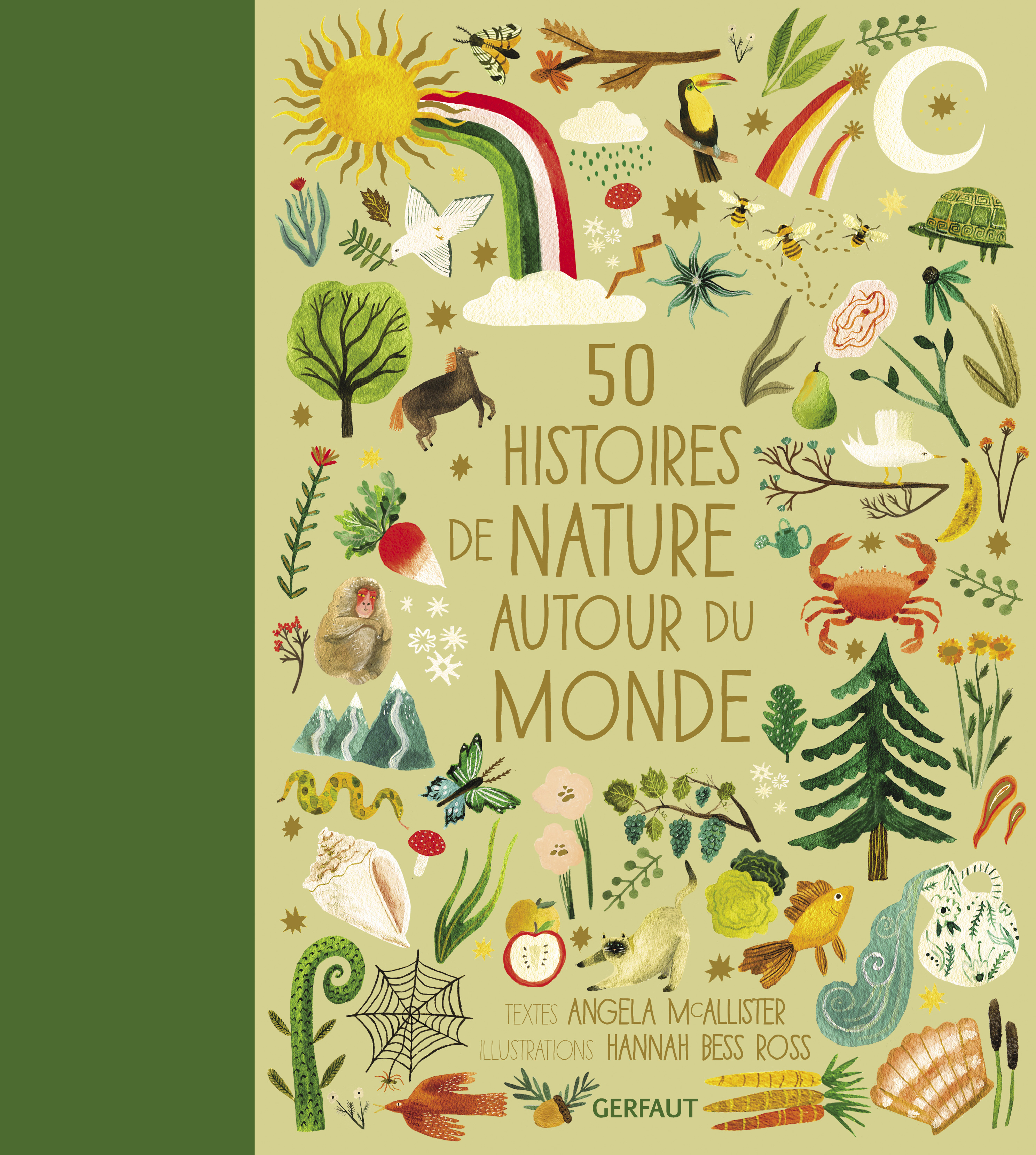 50 HISTOIRES DE NATURE AUTOUR DU MONDE - Angela Mac Allister - GERFAUT JEUNESS