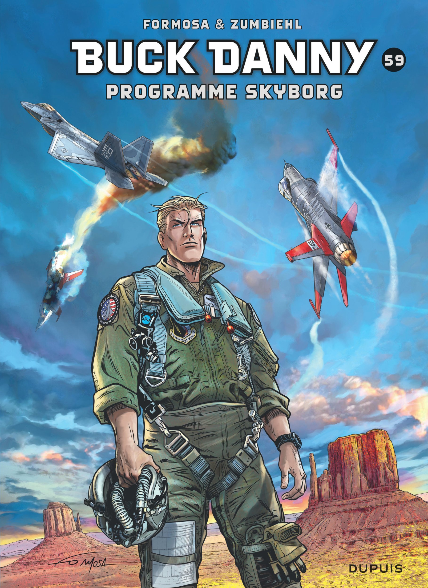 BUCK DANNY T59 - PROGRAMME SKYBORG -  Formosa Gil - DUPUIS