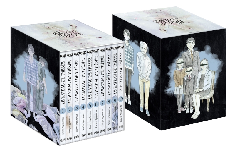 COFFRET - LE BATEAU DE THESEE (10 VOLUMES) -  Higashimoto Toshiya - VEGA DUPUIS