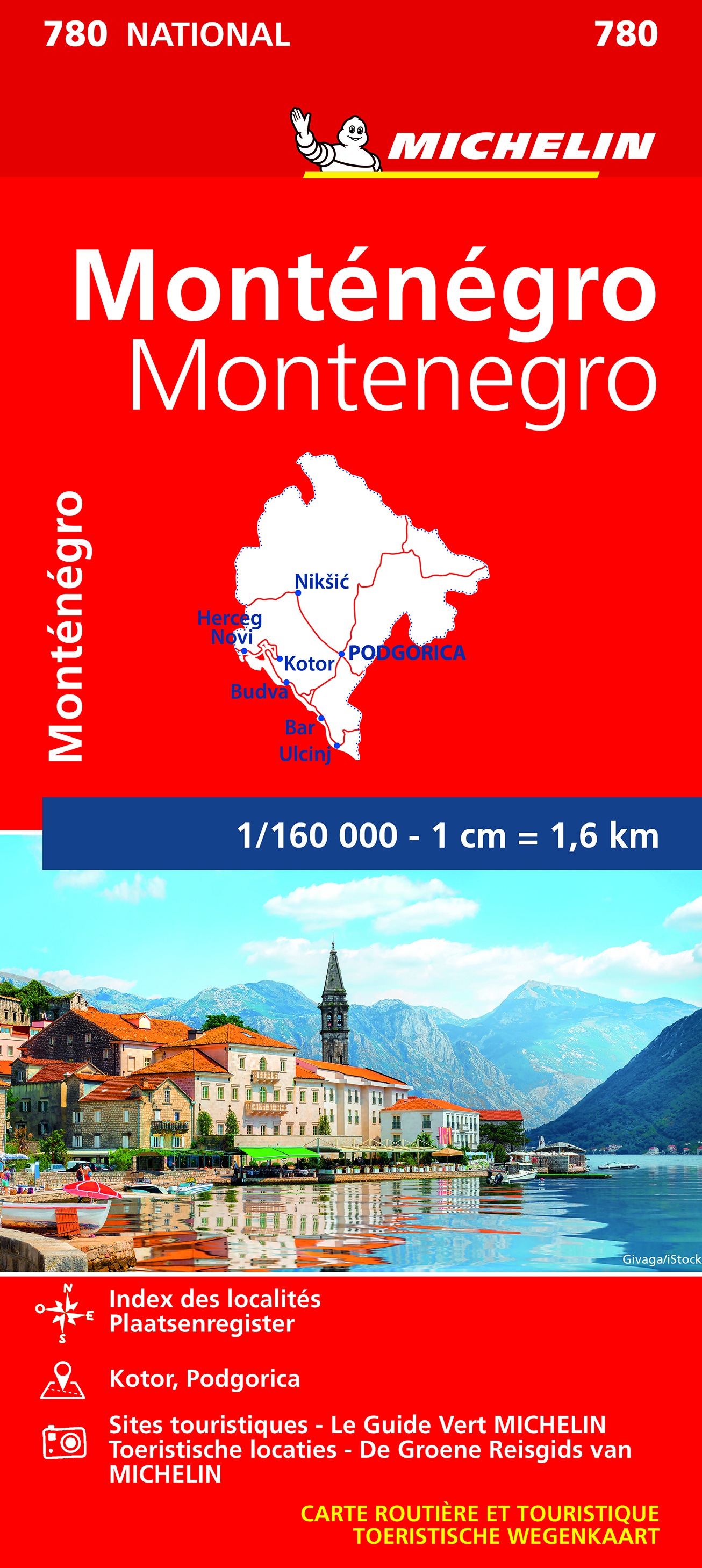 Carte Nationale Montenegro - XXX - MICHELIN