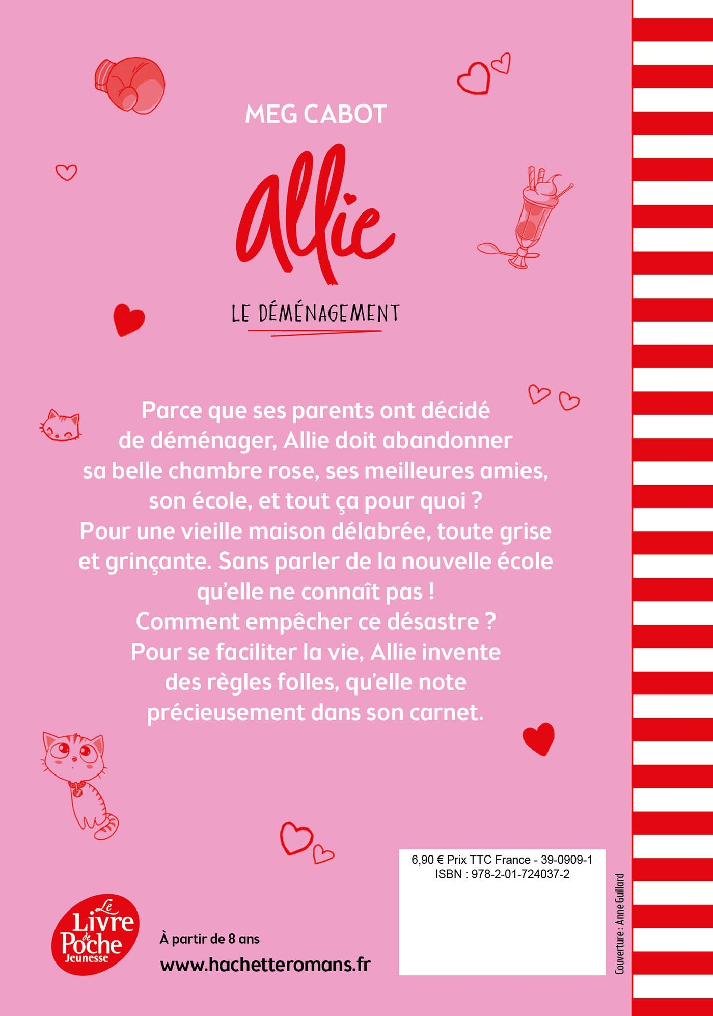 ALLIE - TOME 1 - LE DEMENAGEMENT - Meg Cabot - POCHE JEUNESSE