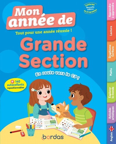 MON ANNEE DE GRANDE SECTION - Aurélia Roire - BORDAS