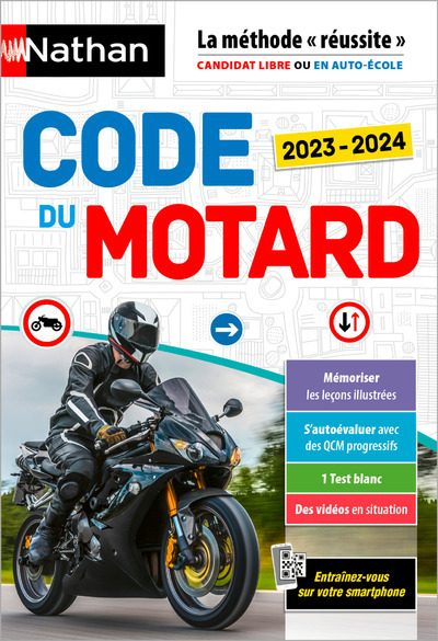 CODE DU MOTARD 2024-2025 - Thierry Lemaire - NATHAN