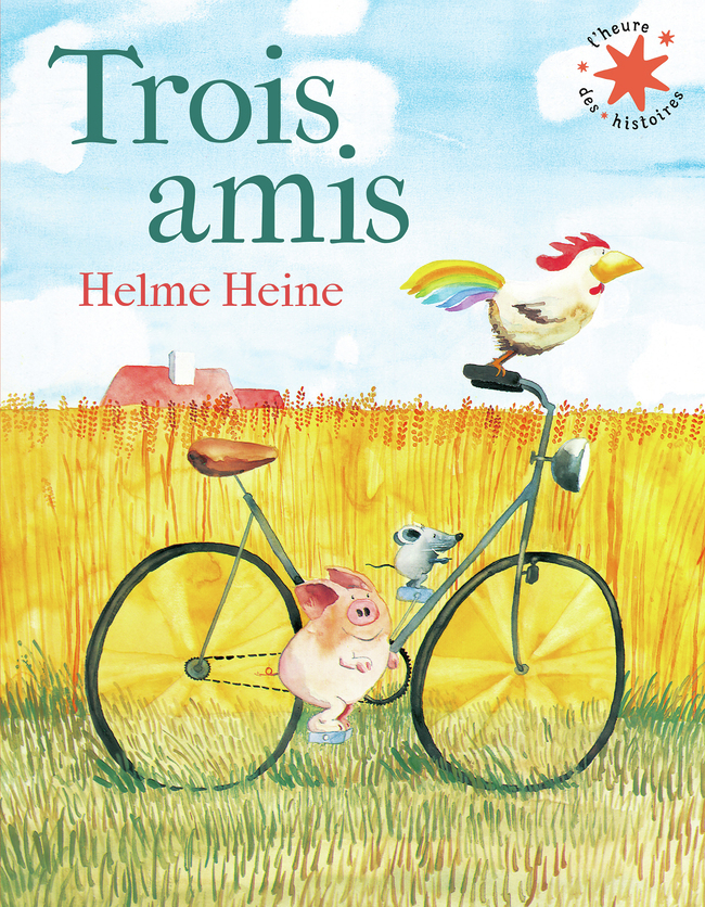 TROIS AMIS - HELME HEINE - GALLIMARD JEUNE