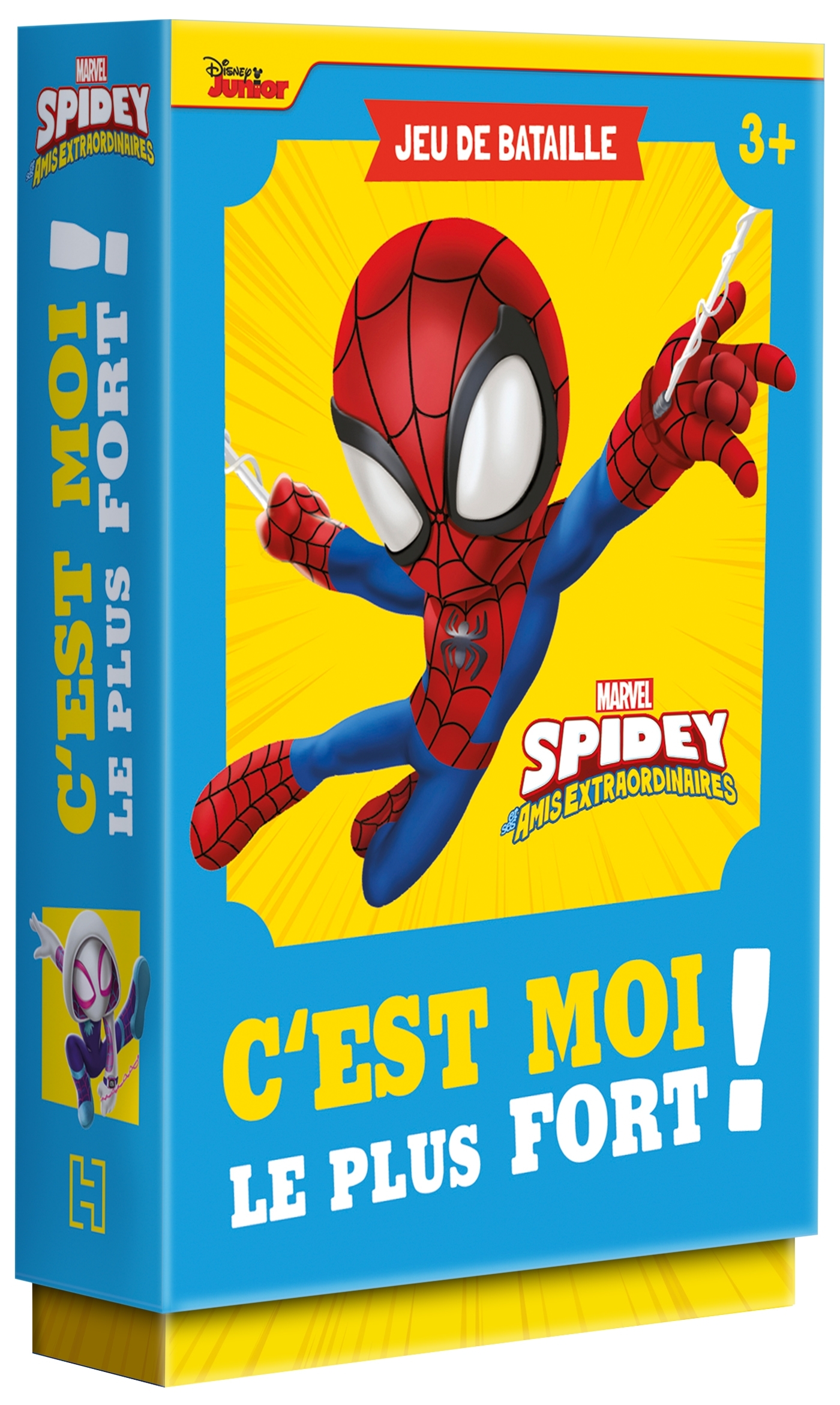 SPIDEY ET SES AMIS EXTRAORDINAIRES - Jeu de cartes - C'est qui le plus fort ? MARVEL - XXX - DISNEY HACHETTE