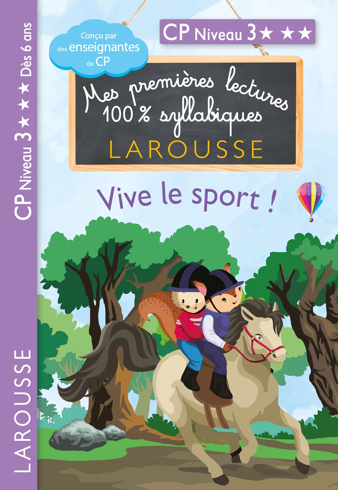 PREMIERES LECTURES SYLLABIQUES CP NIV 3 - VIVE LE SPORT ! - Giulia Levallois - LAROUSSE