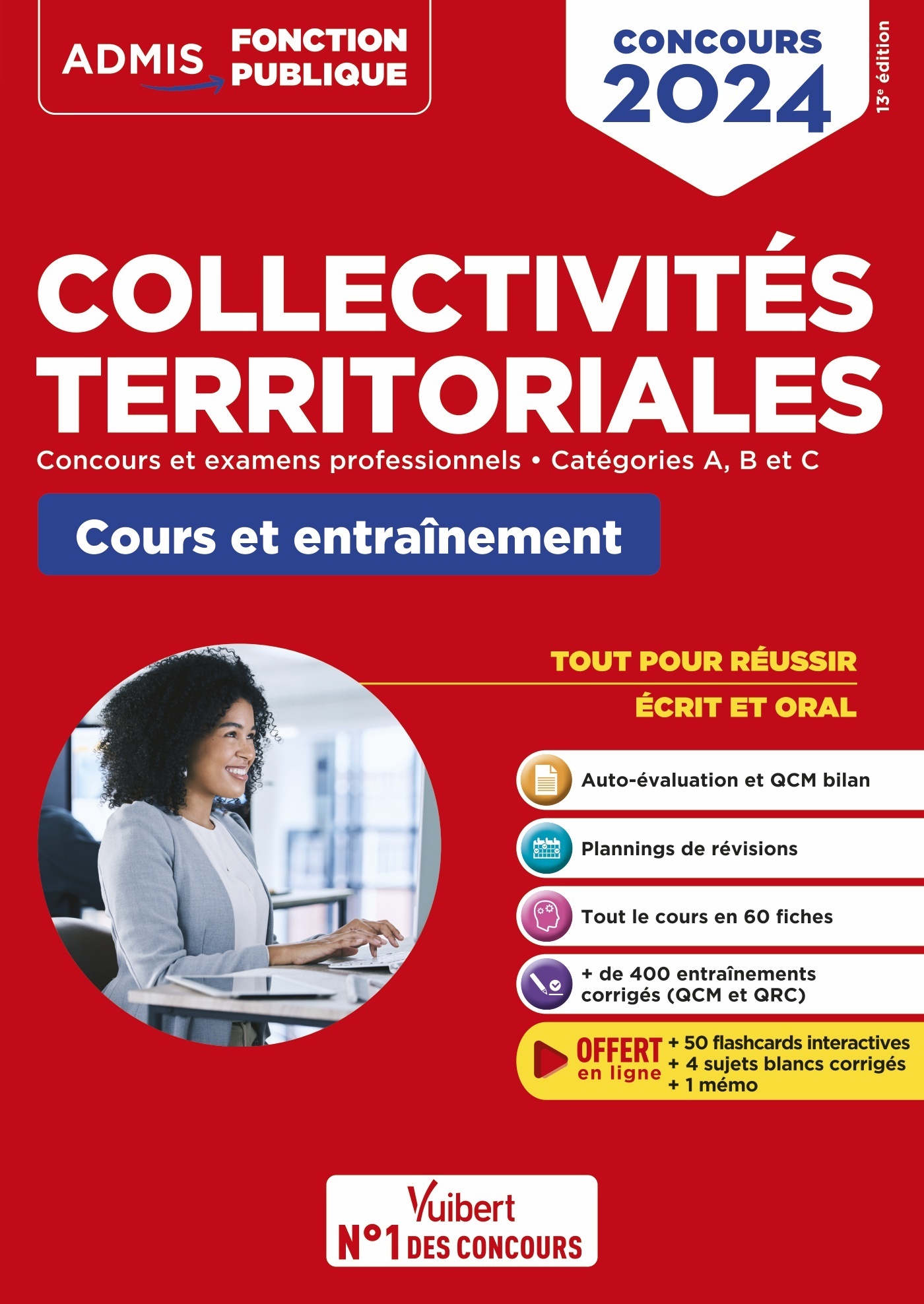 COLLECTIVITES TERRITORIALES - TOUT-EN-UN - ECRIT + ORAL - CONCOURS ET EXAMENS PROFESSIONNELS - CATEG - PIERRE CHAPSAL - VUIBERT