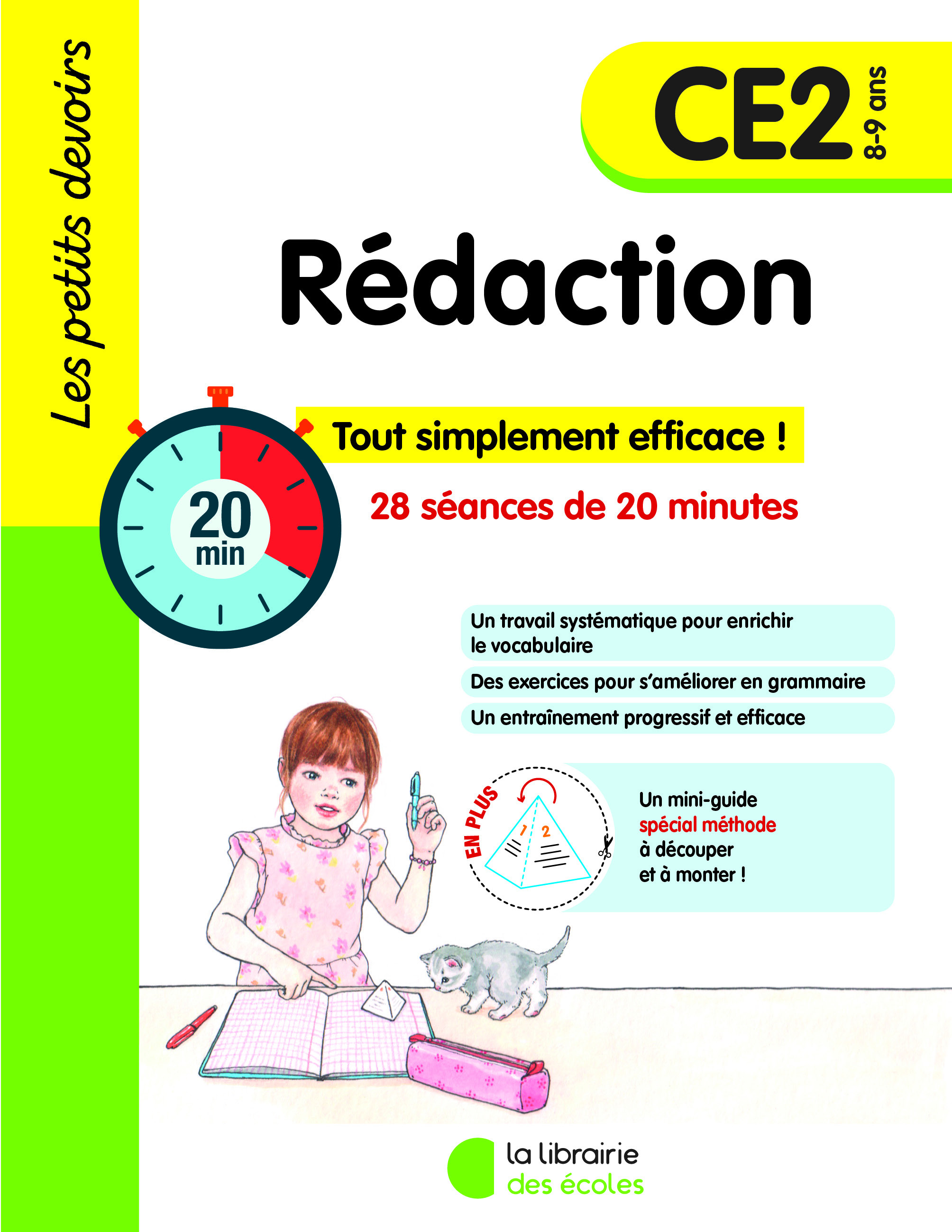 LES PETITS DEVOIRS - REDACTION CE2 (2024) - Sophie Cintrat - LIB DES ECOLES