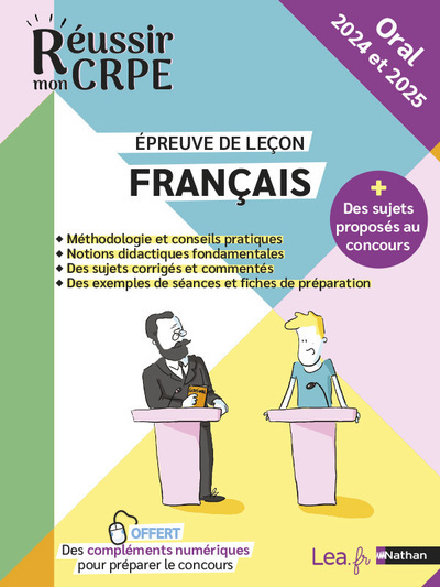 EPREUVE ORALE LECON - FRANCAIS - CRPE 2024 ET 2025 - Anne-Rozenn Morel - NATHAN