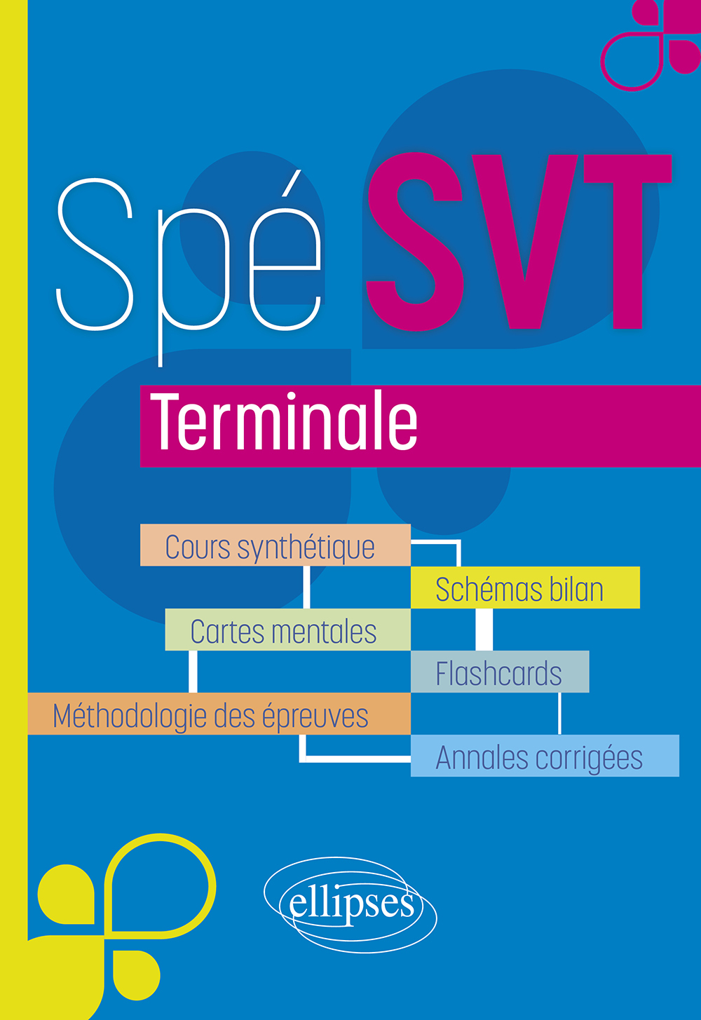 SPE SVT - TERMINALE - COURS SYNTHETIQUE ET VISUEL AVEC FLASHCARDS ET ANNALES CORRIGEES - Romain Jeanneau - ELLIPSES