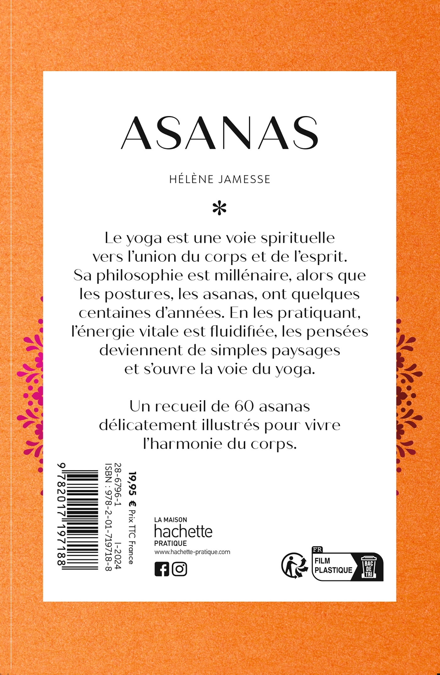 LES ASANAS - Hélène Jamesse - HACHETTE PRAT