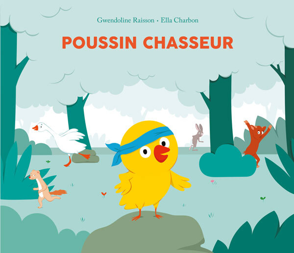 POUSSIN CHASSEUR -  Charbon Ella - EDL