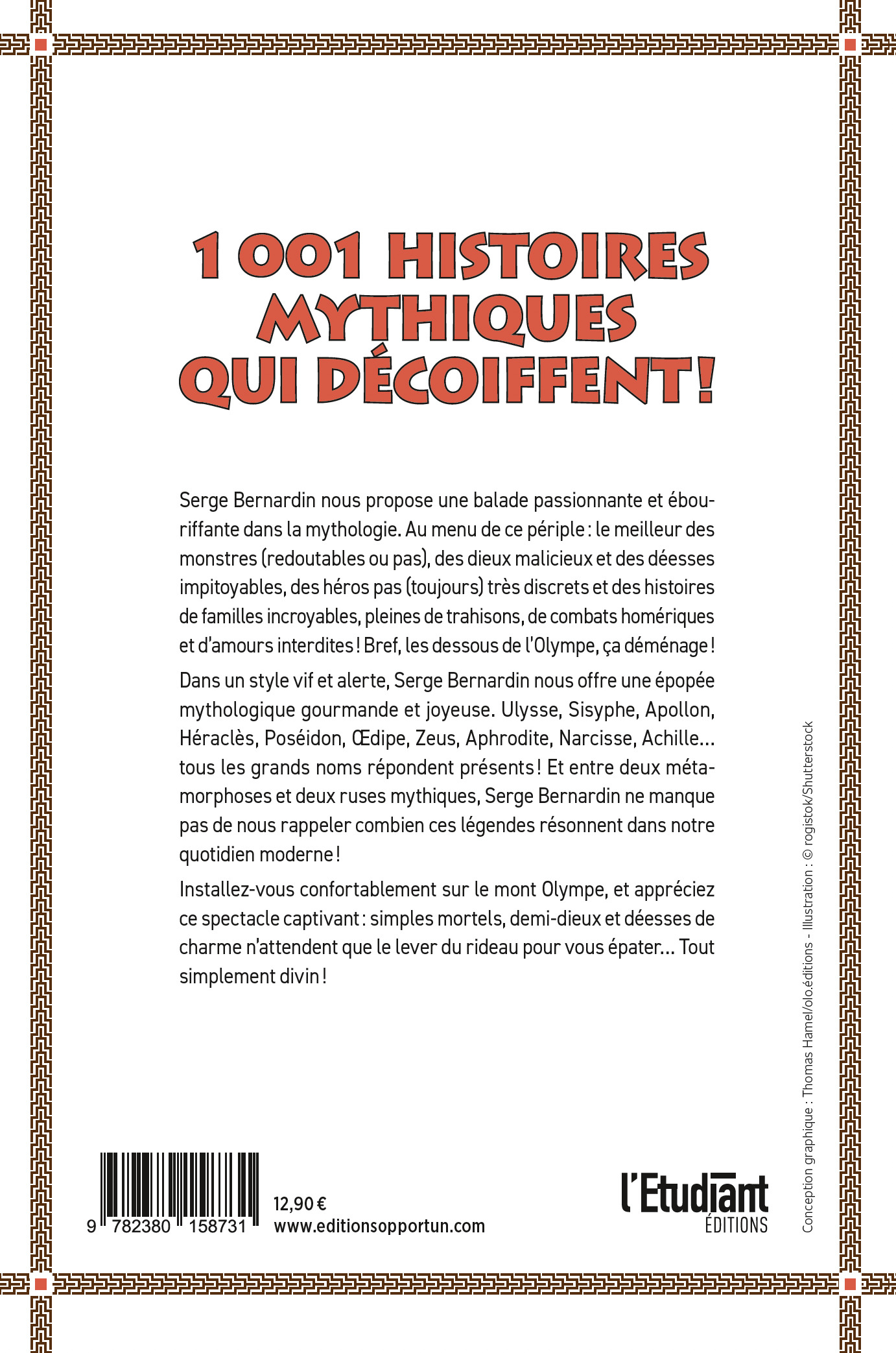 LES PLUS FOLLES HISTOIRES DE LA MYTHOLOGIE -  Collectif - L ETUDIANT