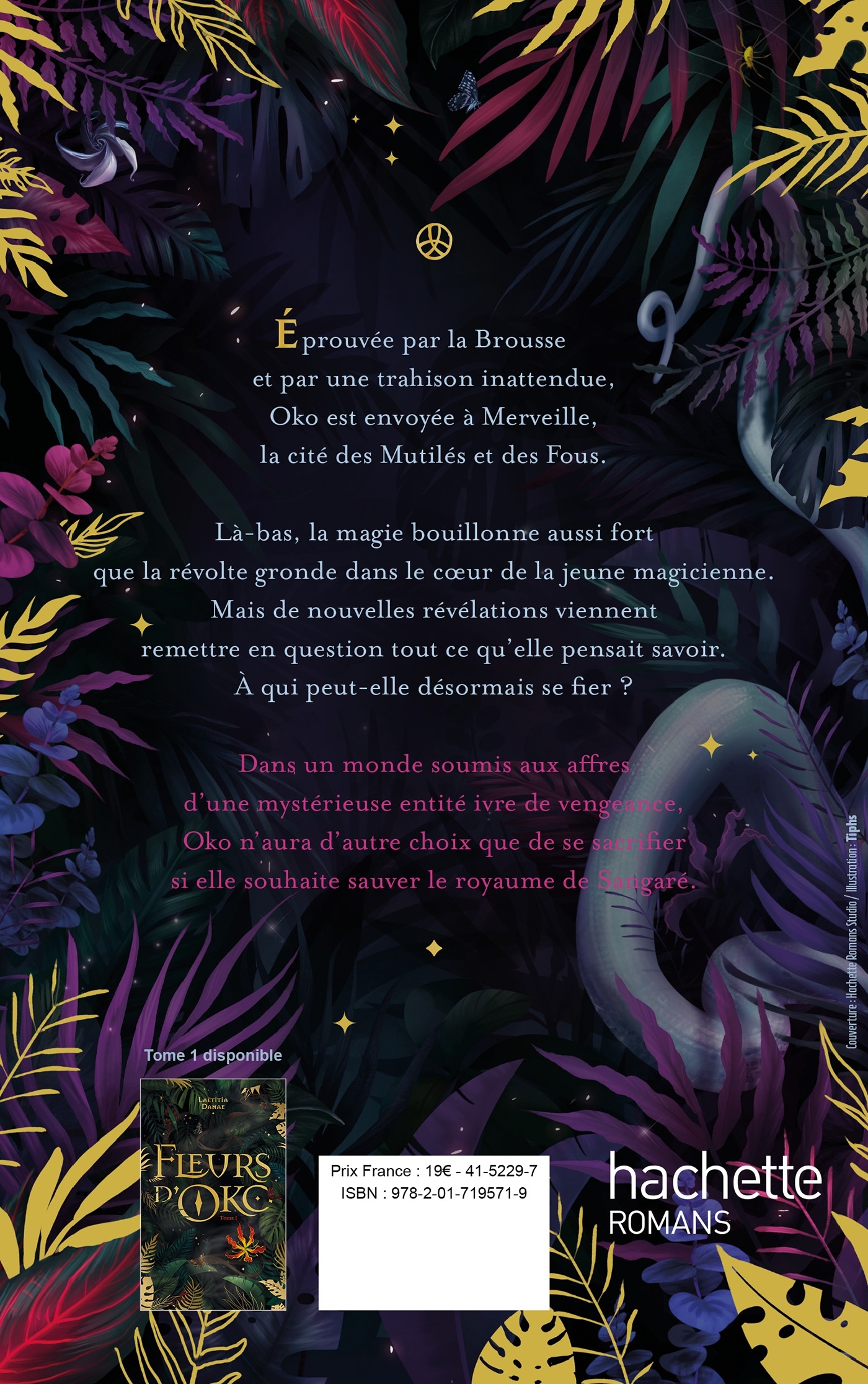 FLEURS D-OKO - T02 - Laëtitia Danae - HACHETTE ROMANS